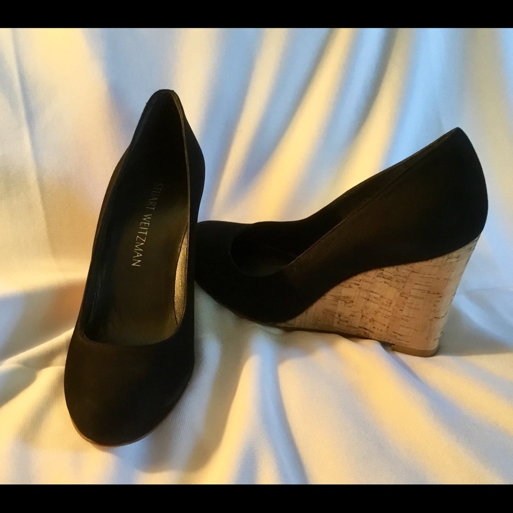 Stuart Weitzman Aloha Wedge NEVER WORN!